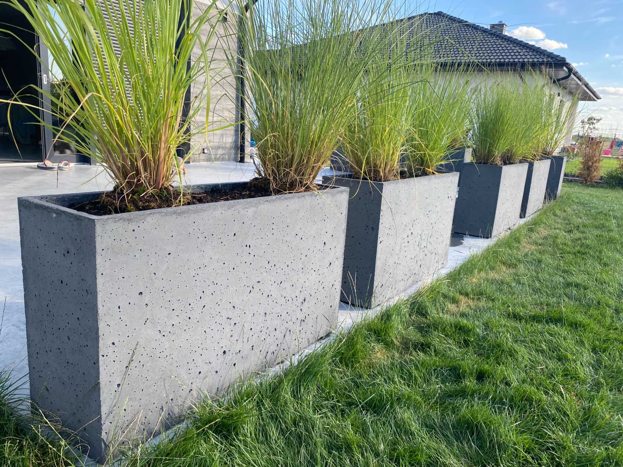 Donica betonowa 100x30x55 IRIS beton architektoniczny donice betonowe