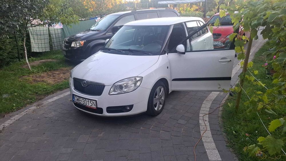Biała strzała - Skoda Fabia Combi