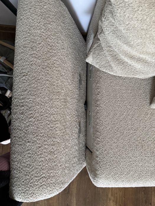 Narożnik Boucle beżowy