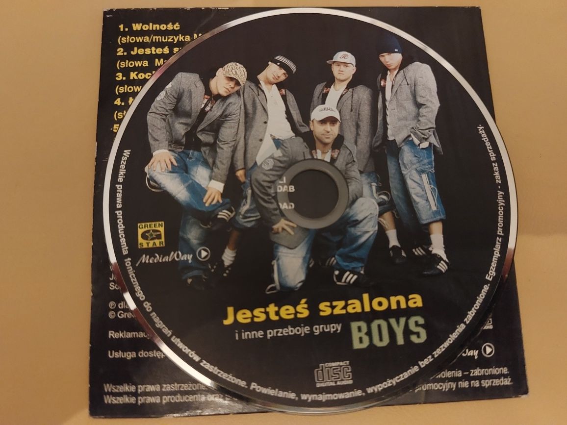 CD Jesteś szalona i inne przeboje grupy Boys / Green Star