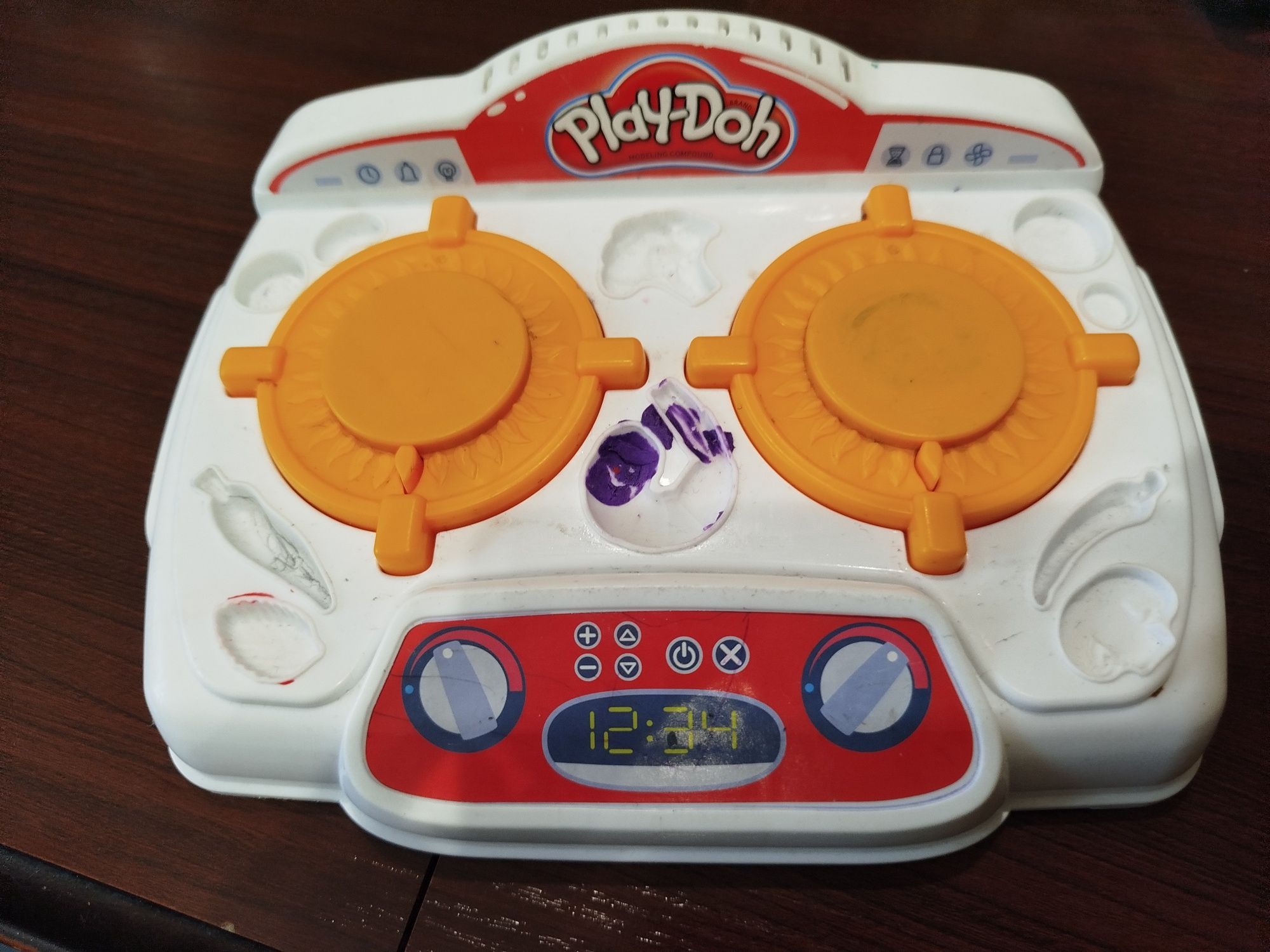 Play doh dentysta i przybory z kuchenką
