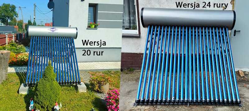 Kolektor słoneczny ciśnieniowy 150L galwanizowany WYSYŁKA GRATIS !!!