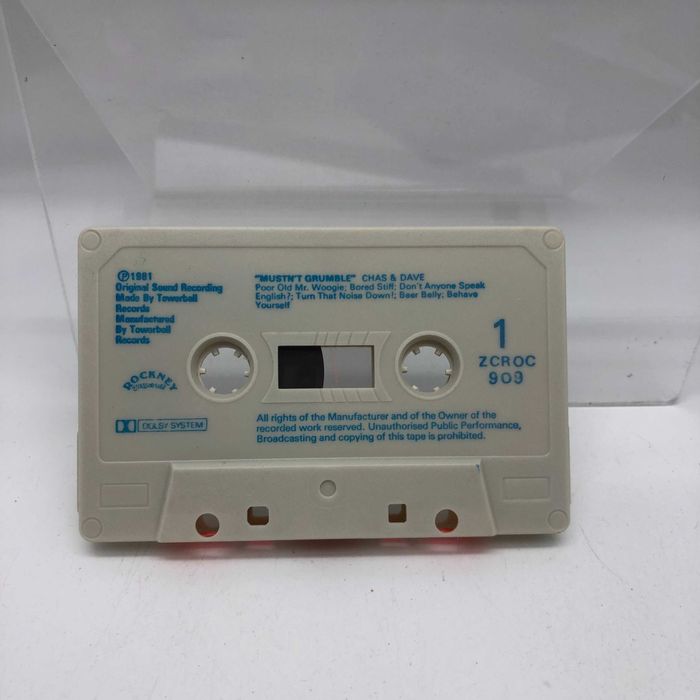 kaseta mustn't grumble chas & dave (4505)