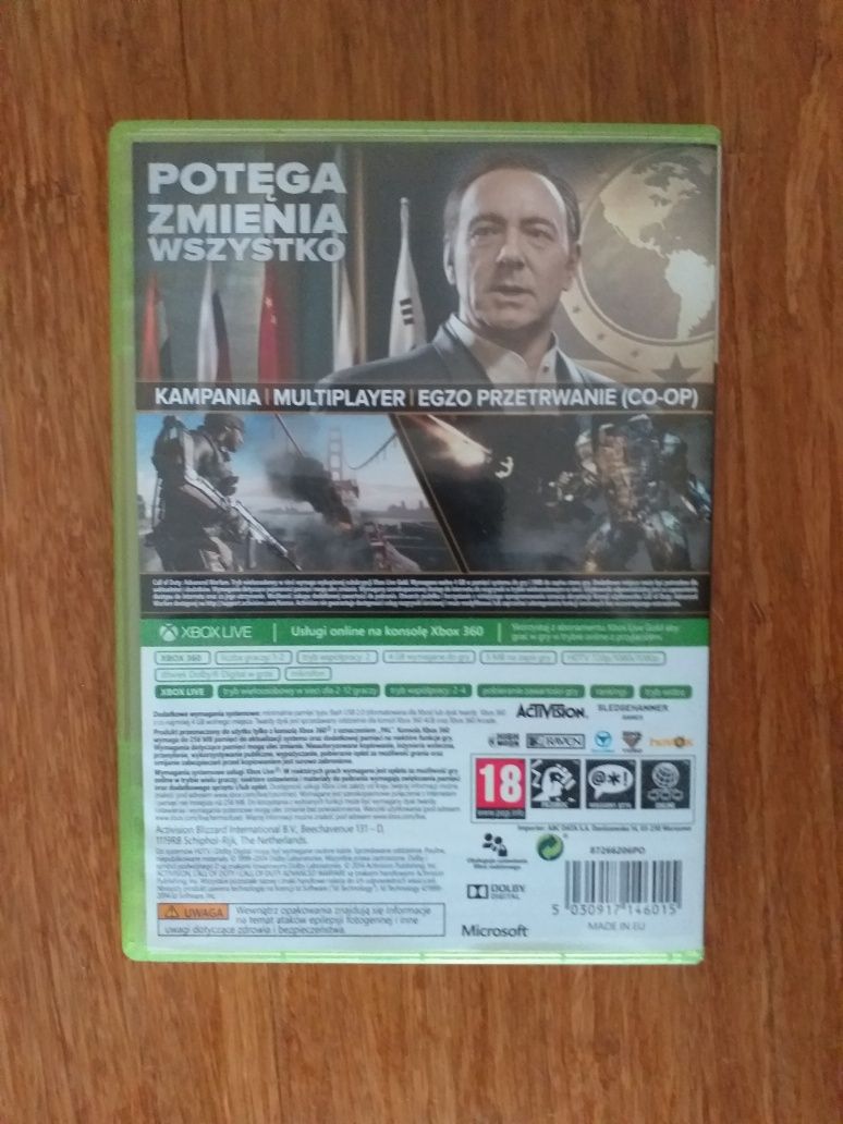 Call of duty Advanced Warfare PL Xbox 360 polska wersja