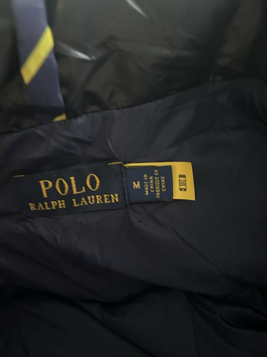 granatowa kurtka ralph lauren