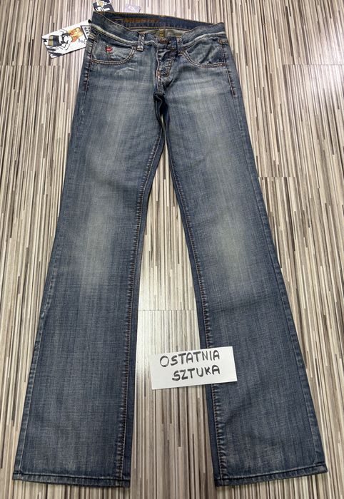 Spodnie damskie jeans roz.25 pas 70 cm Miss Sixty nowe niebieskie