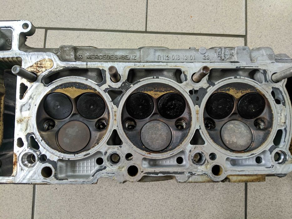 Mercedes W211 головка блока цилиндров гбц левая правая мотор 3.2 M112