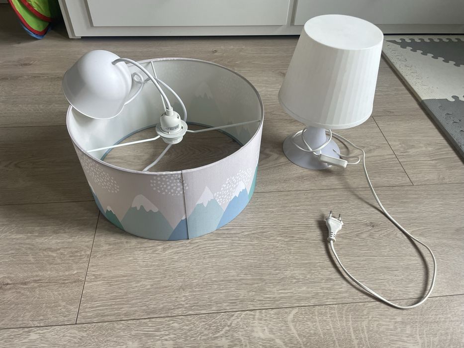 Lampka nocna  + oswietlenie sufitowe