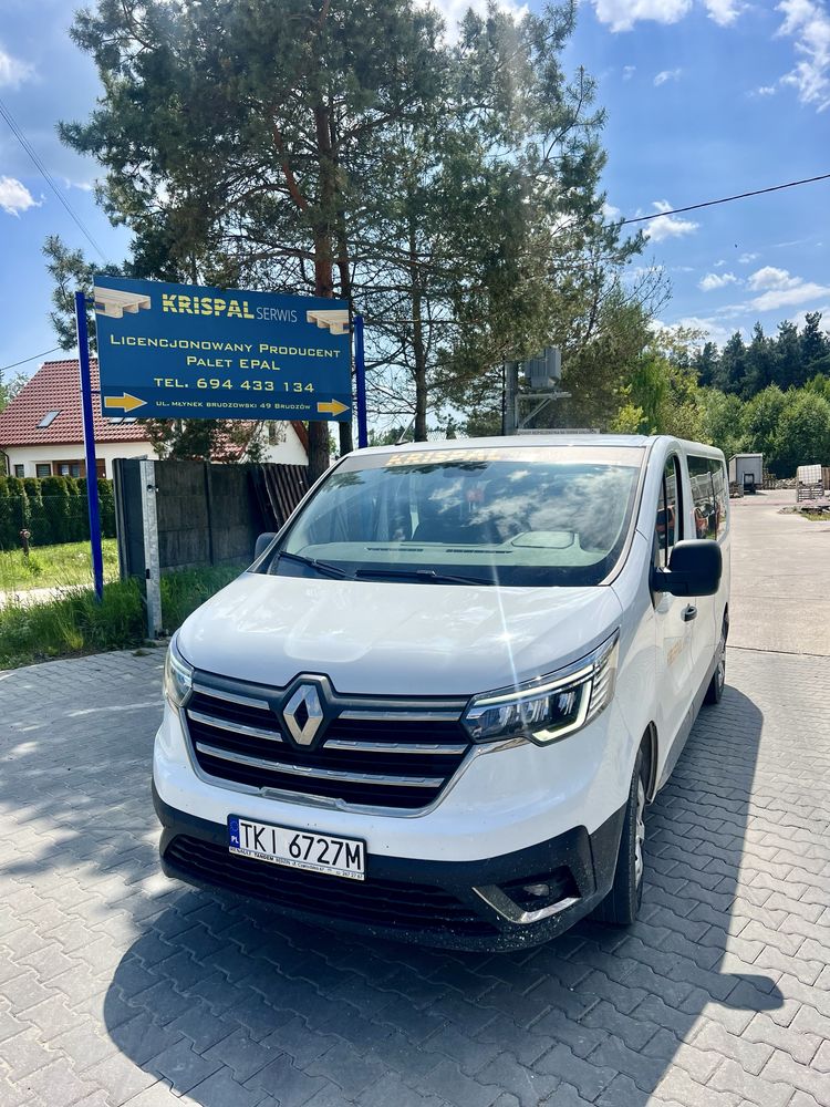 BUS wynajem busa NOWY TANIO Renalt Traffic - 9 os. WYPOŻYCZALNIA AUT