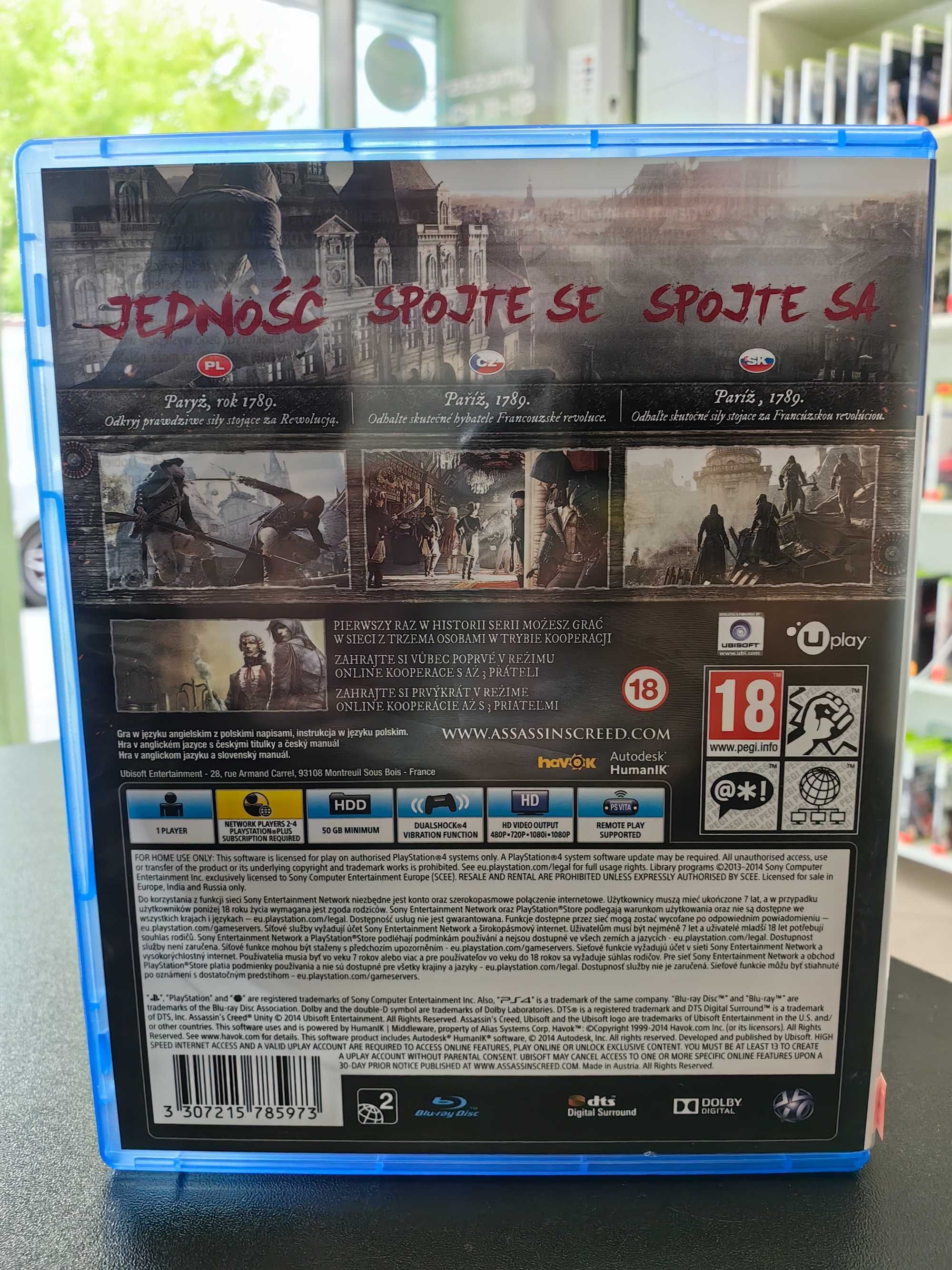 Assassins Creed Unity PS4 PS5 PL SklepzGramiWWA Wymiana Wysyłka Skup
