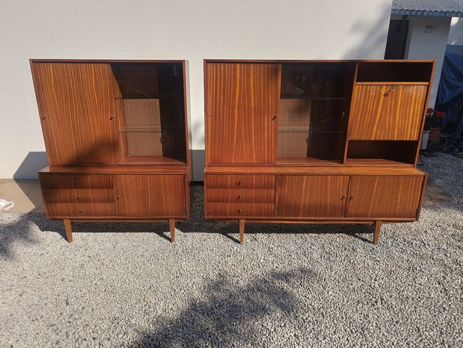 Zestaw Violetta kredens sideboard PRL komplet vintage