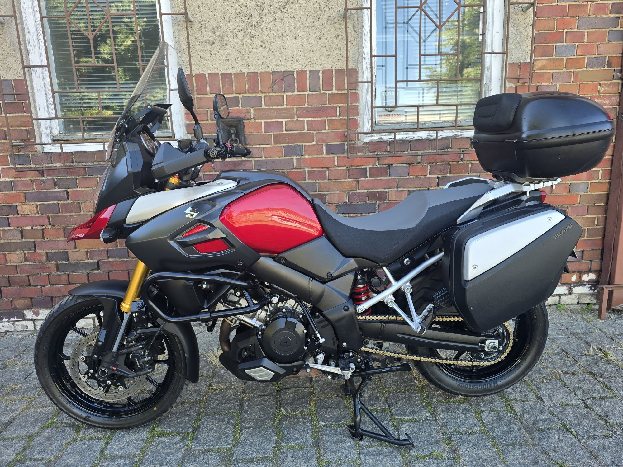 Suzuki DL 1000 V-Strom .2014r. 3x kufer // bezwypadkowy // ABS