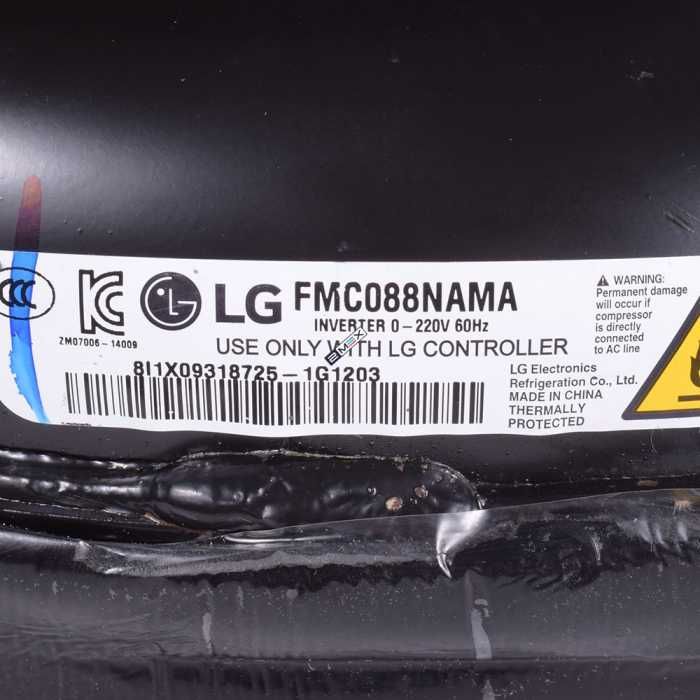 Новий компрессор LG FMC088NAMA для холодильника LG
