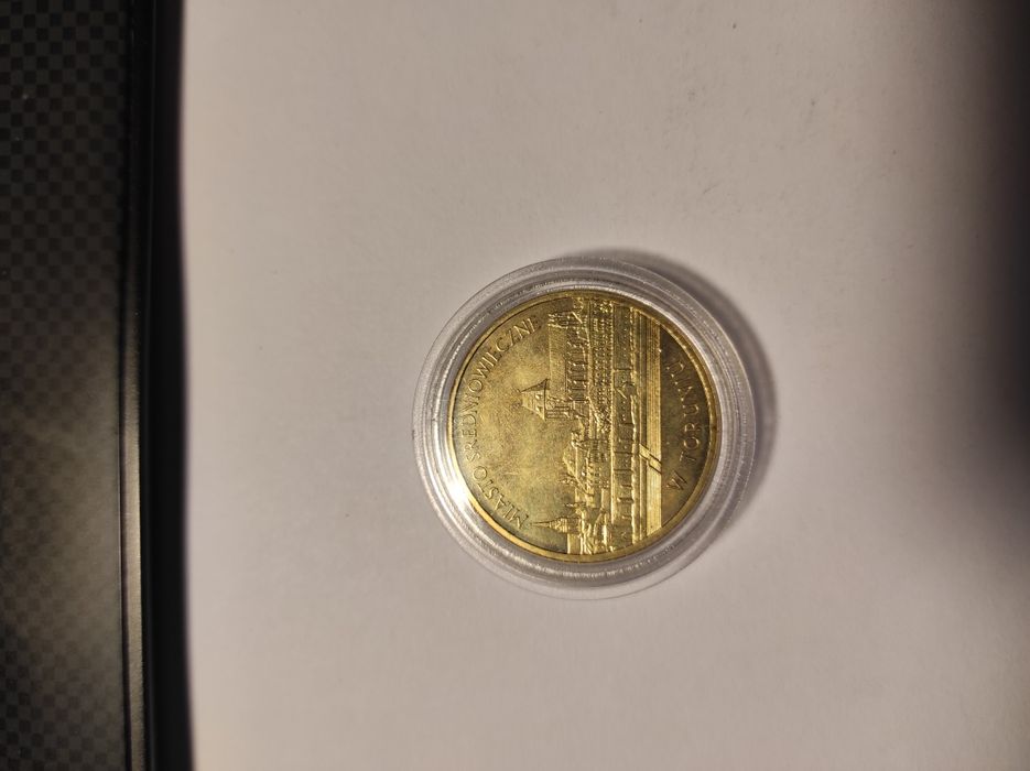 2 zł Nordic Gold miasto średniowieczne w Toruniu 2007