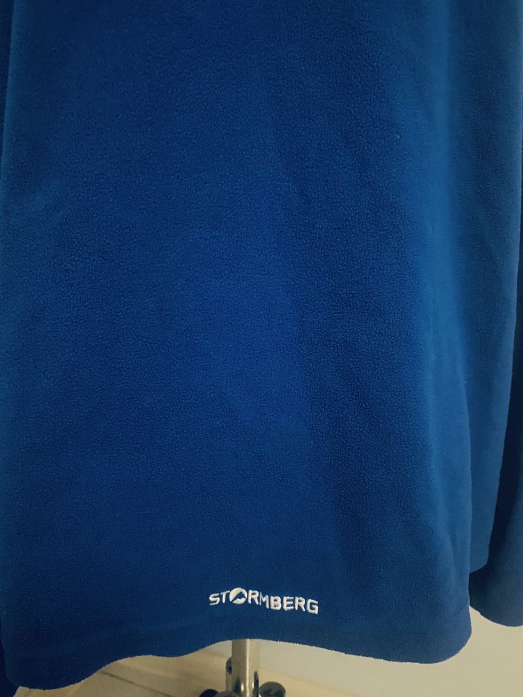 Stormberg polar zip fleece extra niebieska bluza polar męska r.XXL