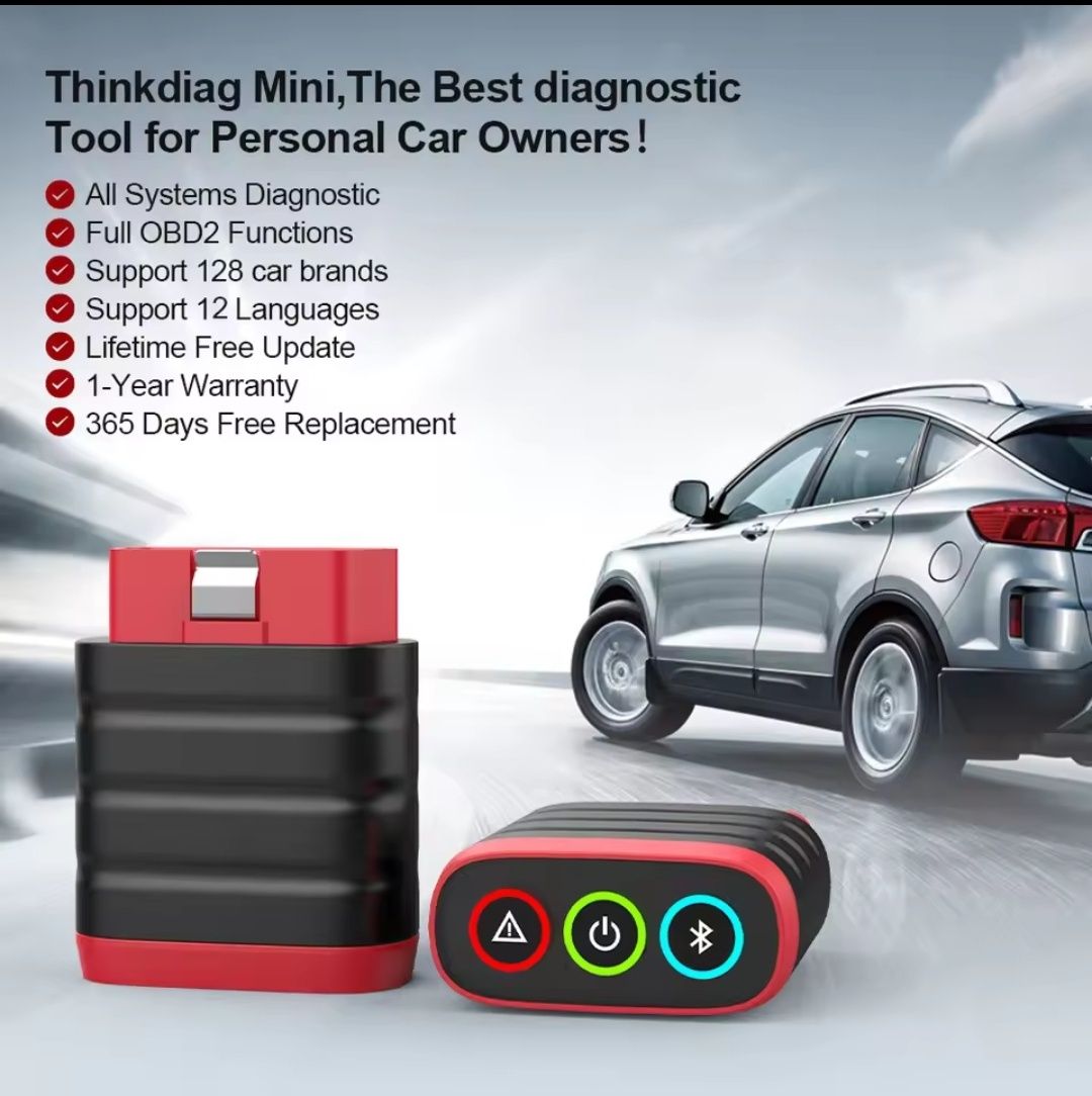 Мультимарочний сканер Thinkcar Thinkdiag Mini (авто діагностика)