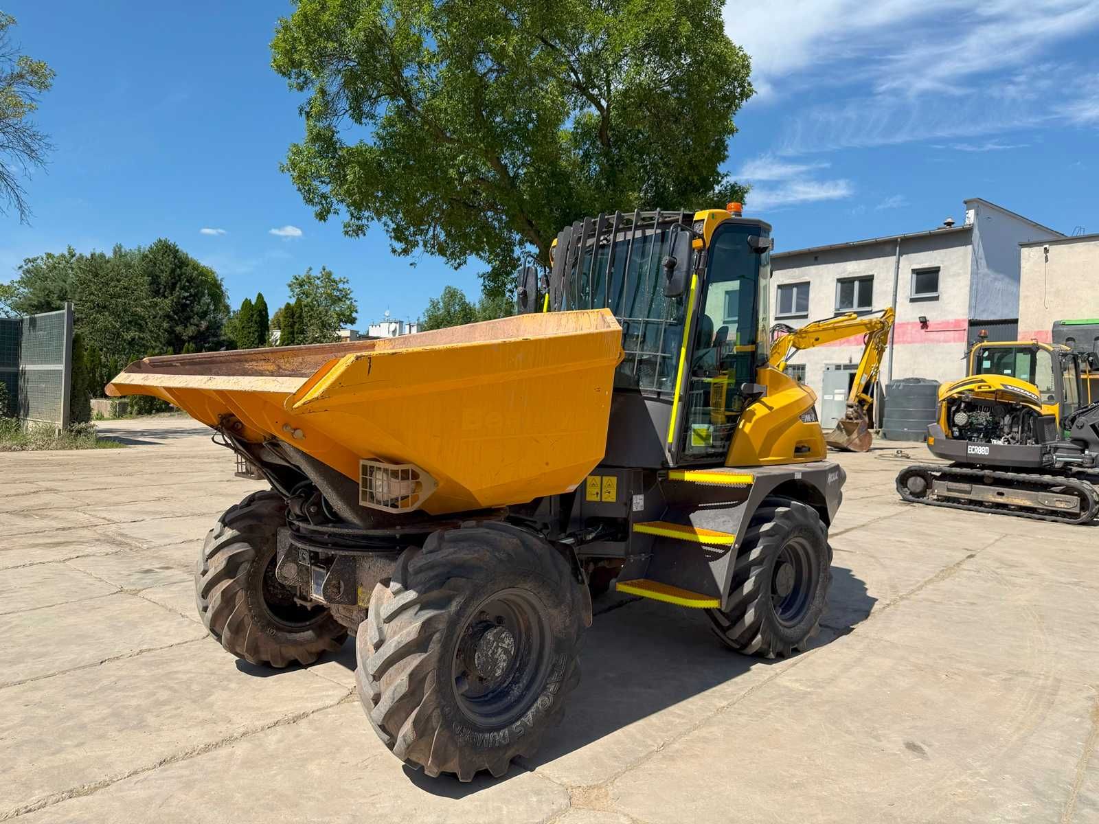 Mecalac 6 MDX wozidło budowlane 6 ton kabina klima 490 mtg JCB TEREX