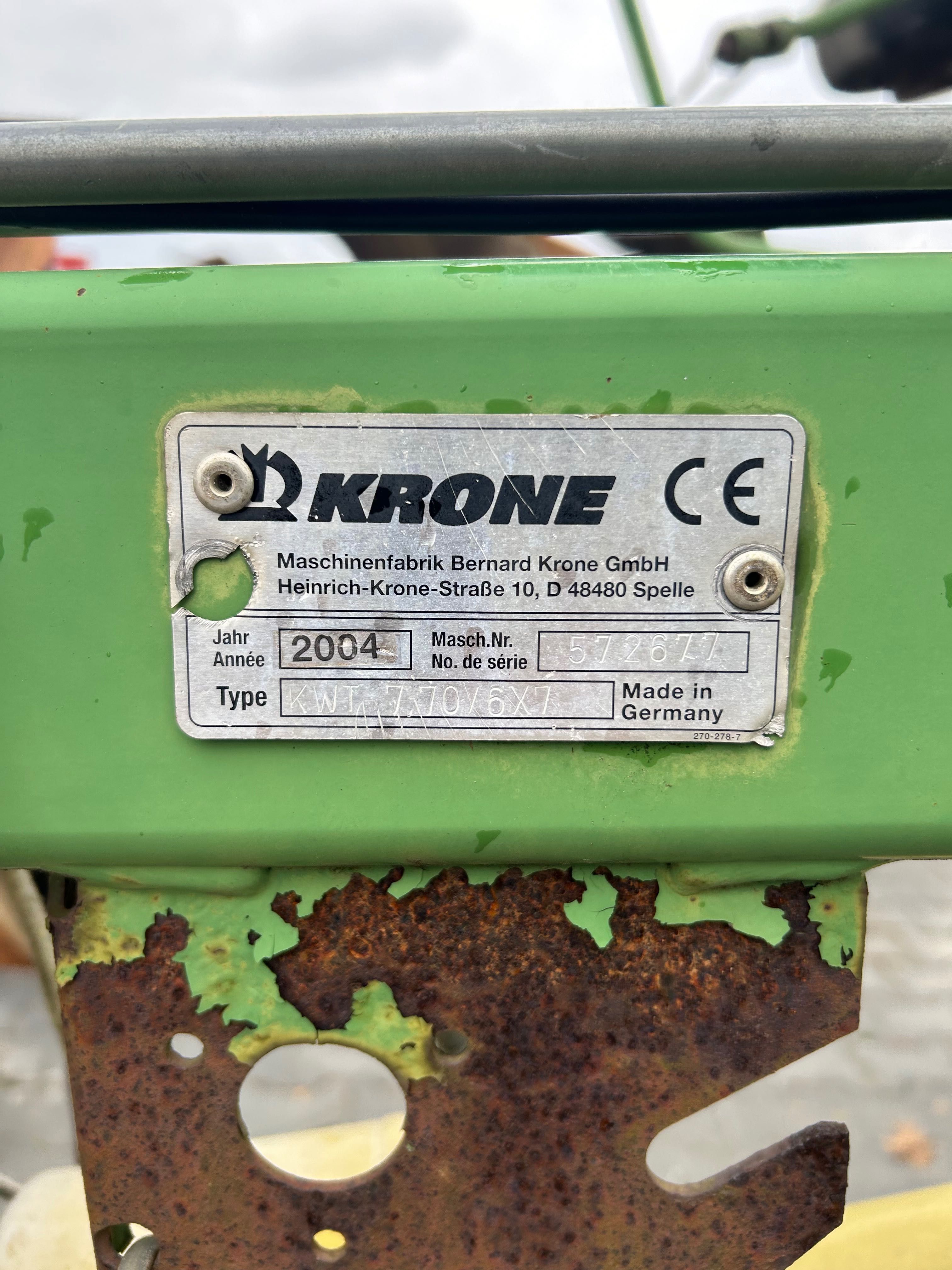 Przewracarka Krone KWT 7,70 m