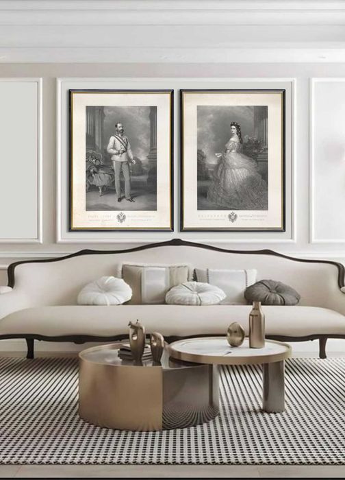 Cesarz Austrii i Węgier Franciszek Józef Habsburg, wymiar 108cm x 78cm