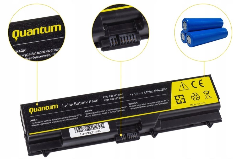 Bateria do LENOVO ThinkPad Bateria Quantum do laptopów IBM LENOVO