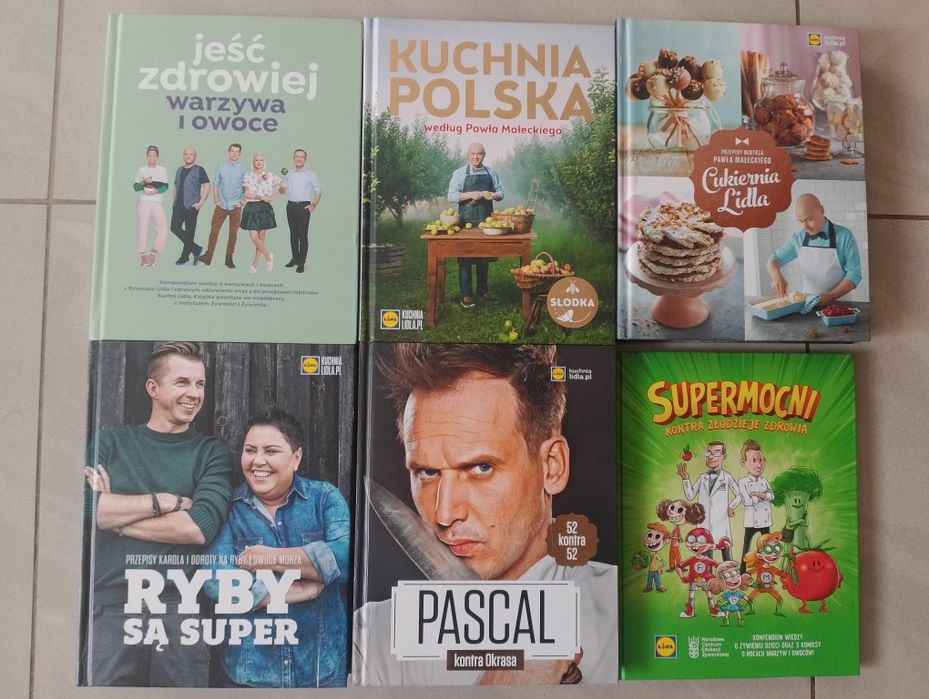 Książki kucharskie Lidl