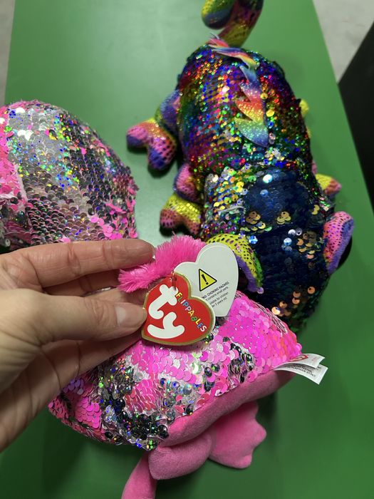 Іграшка Ty Beanie Boo  з великими очима і в паєтках
