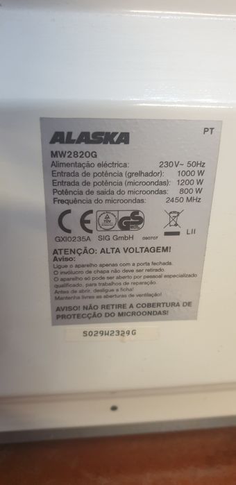 Micro-ondas Alaska