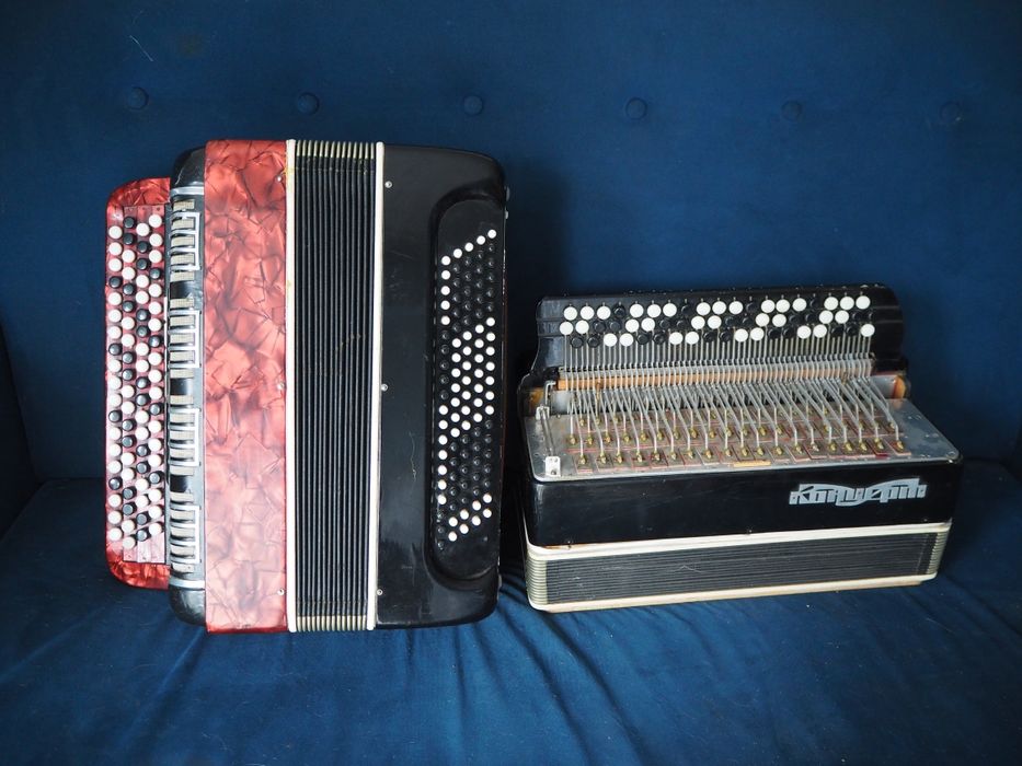 Akordeon guzikowy bajan koncert kanałowy