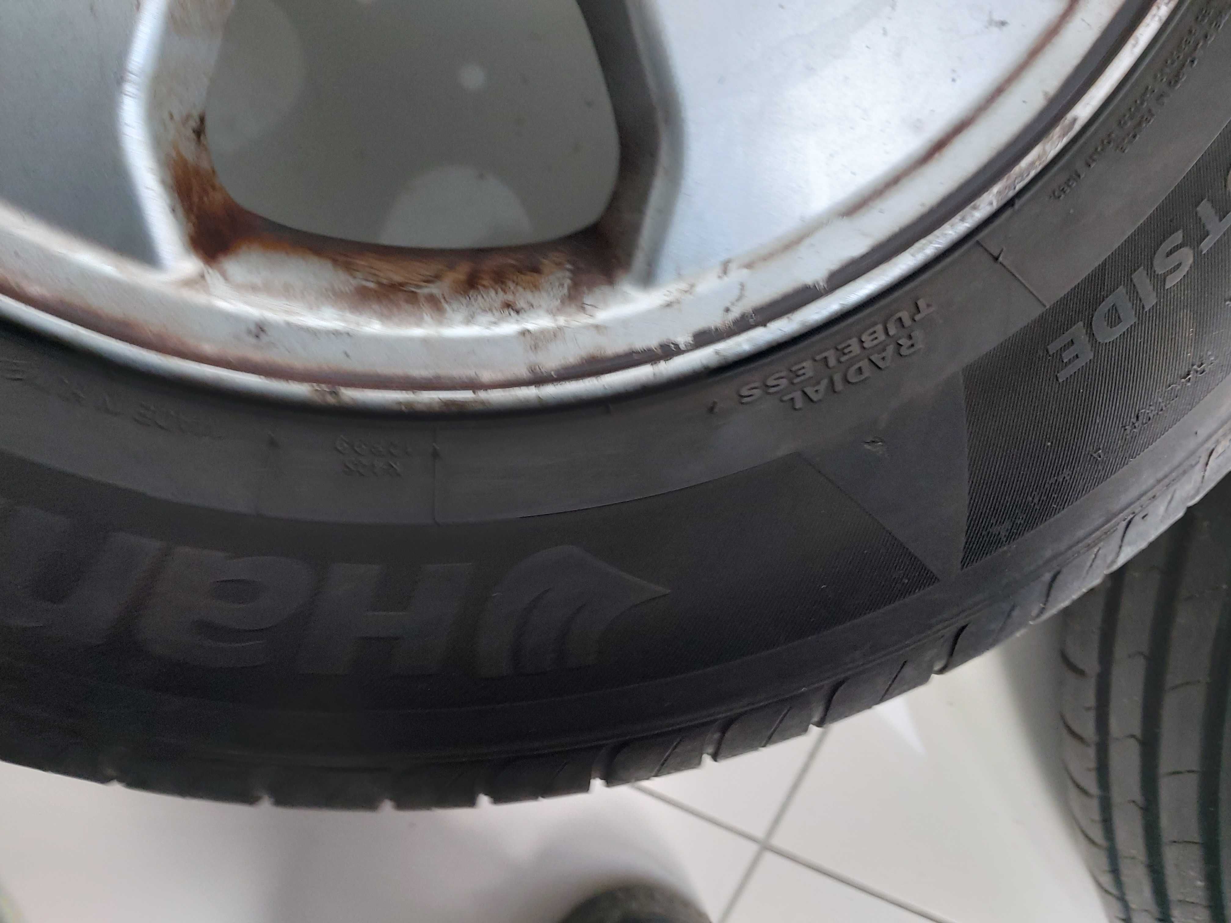 Koła do Opel Astra G aluminiowe felgi opony letnie Hankook Kinergy Eco