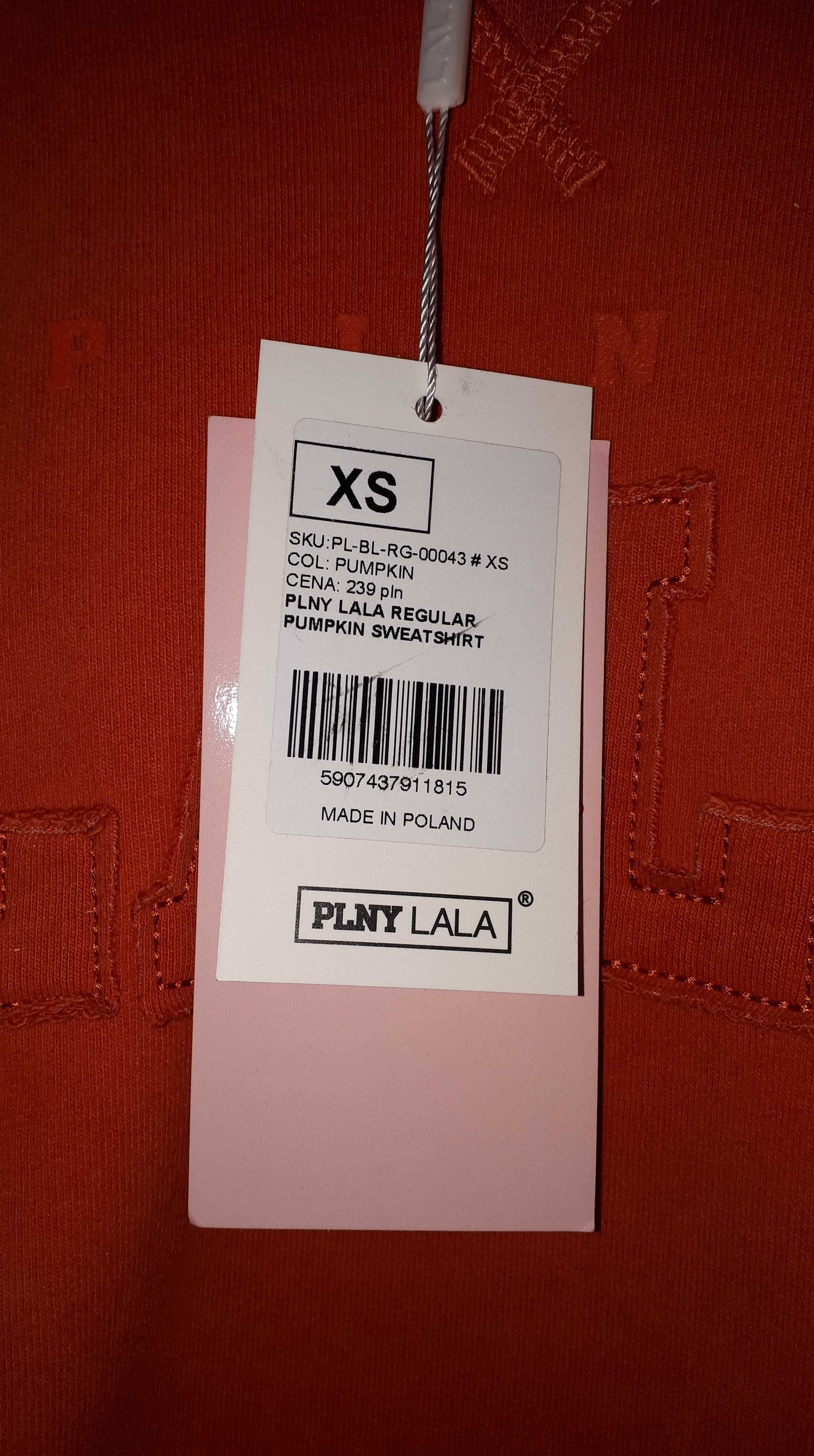 Bluza Plny Lala pomarańcz Rozm. XS