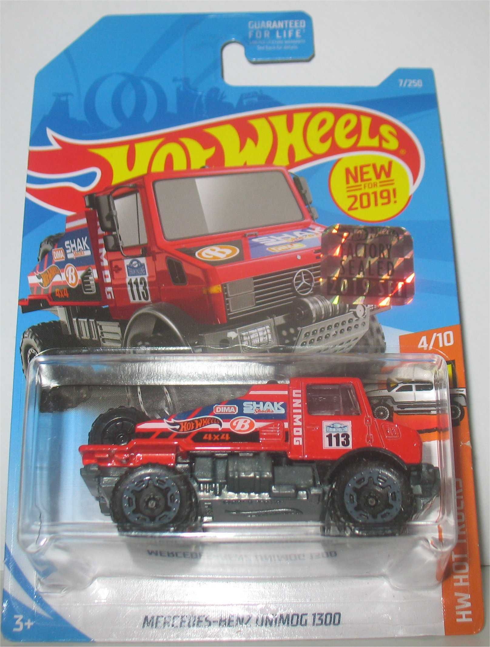 Hot Wheels - Mercedes-Benz Unimog 1300 - Factory Sealed (2019)