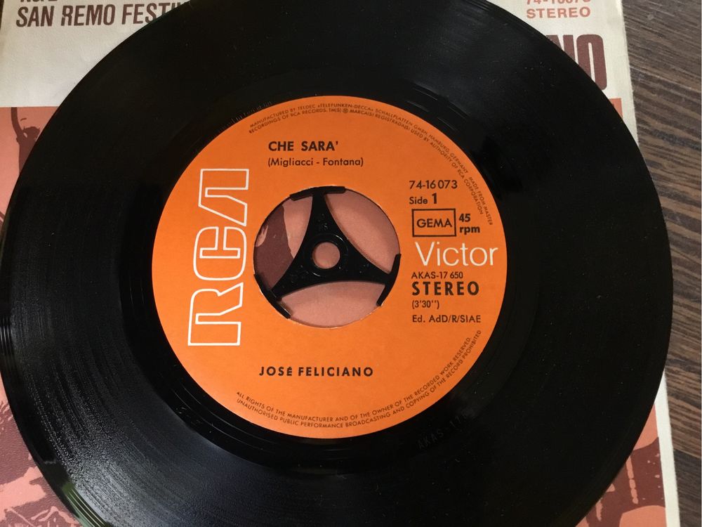 Jose Feliciano che sara winyl