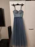 Elegancka MAXI tiulowa sukienka