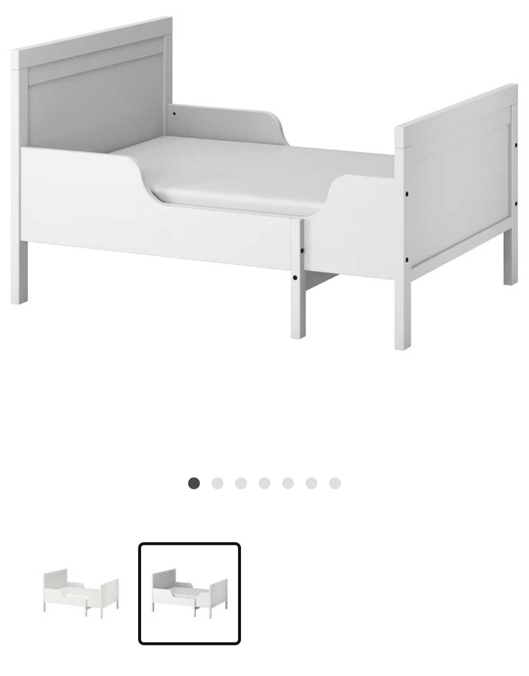 Łóżko z materacem Ikea sundvik