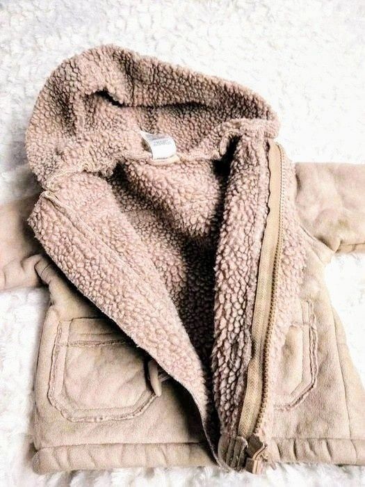 Kurtka eko kożuszek Bhs Bambini na 6 / 9 m-cy