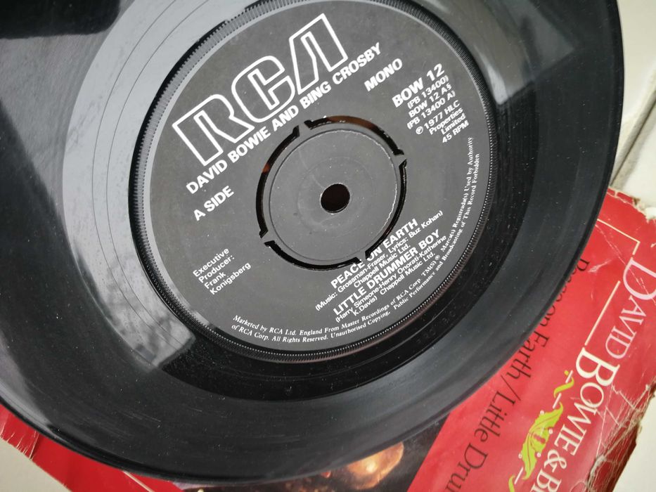 Пластинка винил David Bowie & Bing Crosby Дэвид Боуи, Бинг Кросби