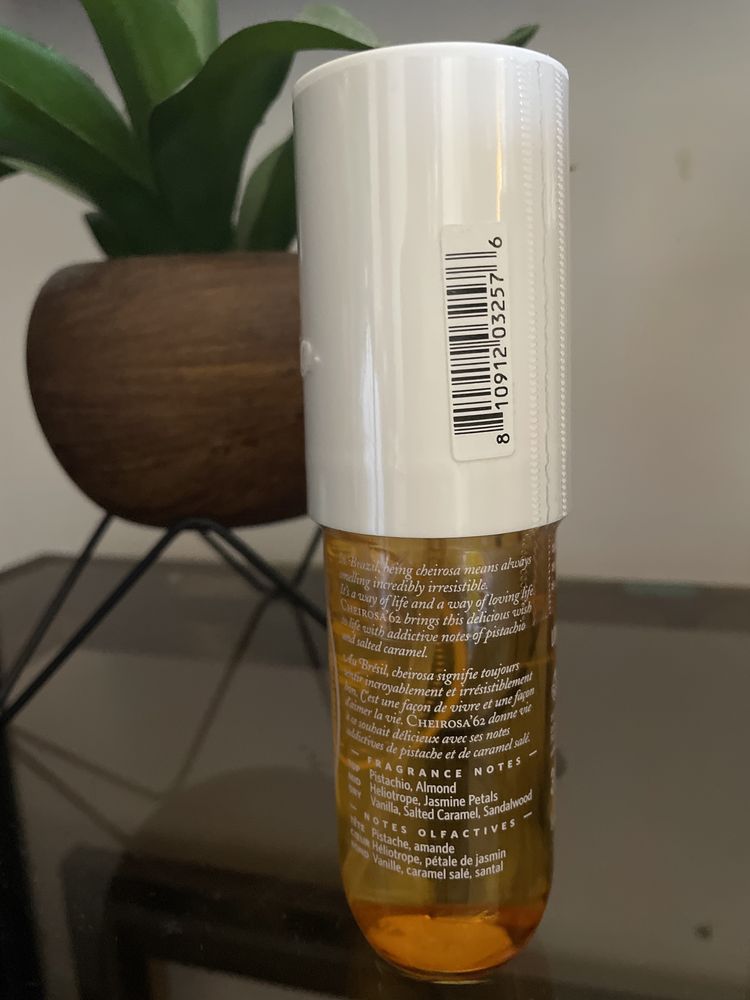 Perfume mist Sol de Janeiro cheirosa pistachio e caramelo salgado