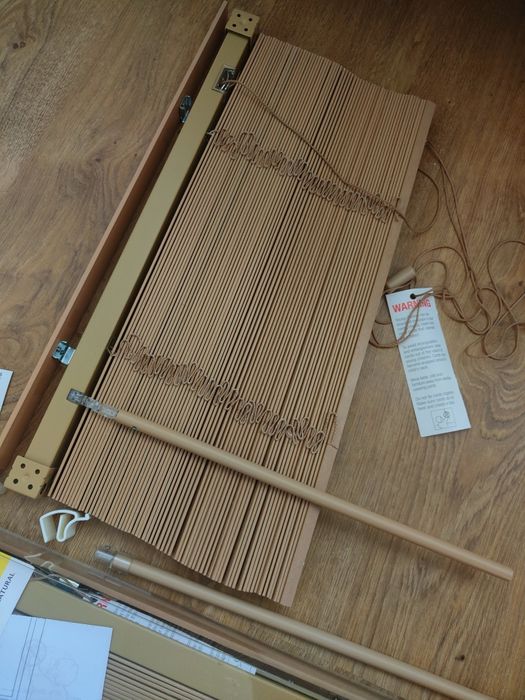 Żaluzje drewniane 3 sztuki