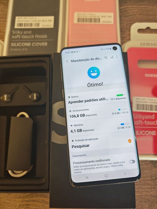 Samsung S10 5G 8GB/128GB Preto Aceito Retomas