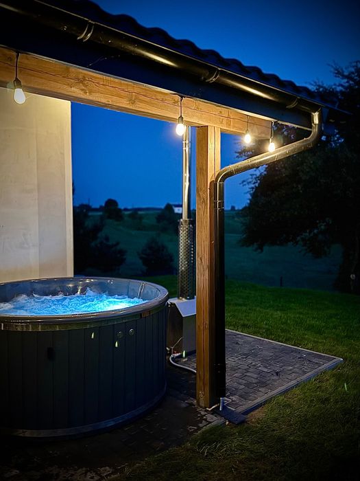 JEZIORO HARTOWIEC, Domek do wynajęcia, jacuzzi, sauna, piękne widoki.