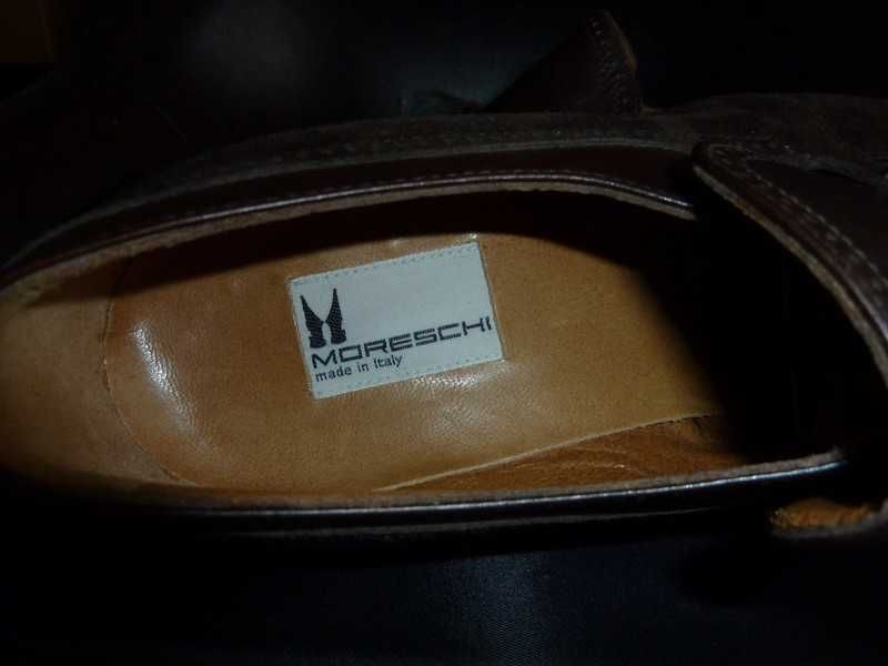 Sapatos novos com pequeno defeito Moreschi 39.5 - SALDO