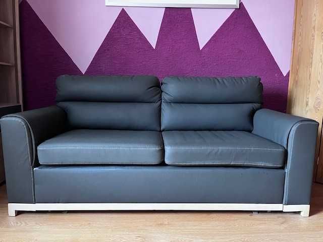 Rozkładana sofa z fotelem