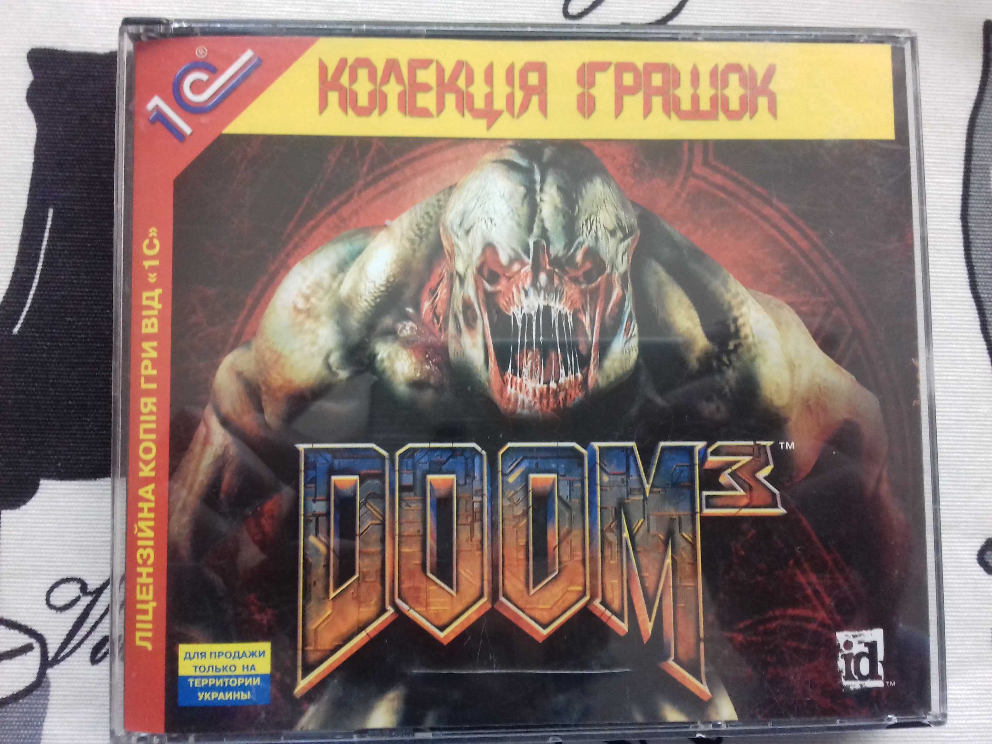 Видеоигра Doom 3 оригинал с дополнением
