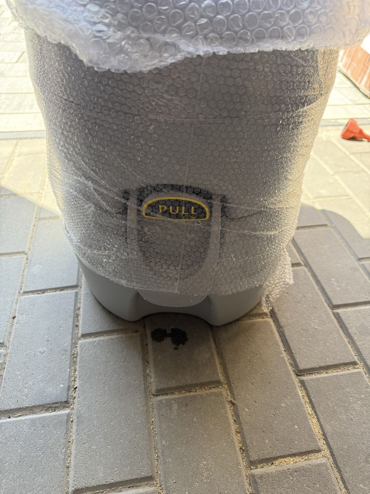 Toaleta turystyczna Costway GREY 20 l