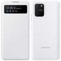 Etui Oryginalne Samsung Galaxy S10 Lite S View Wallet Cover białe