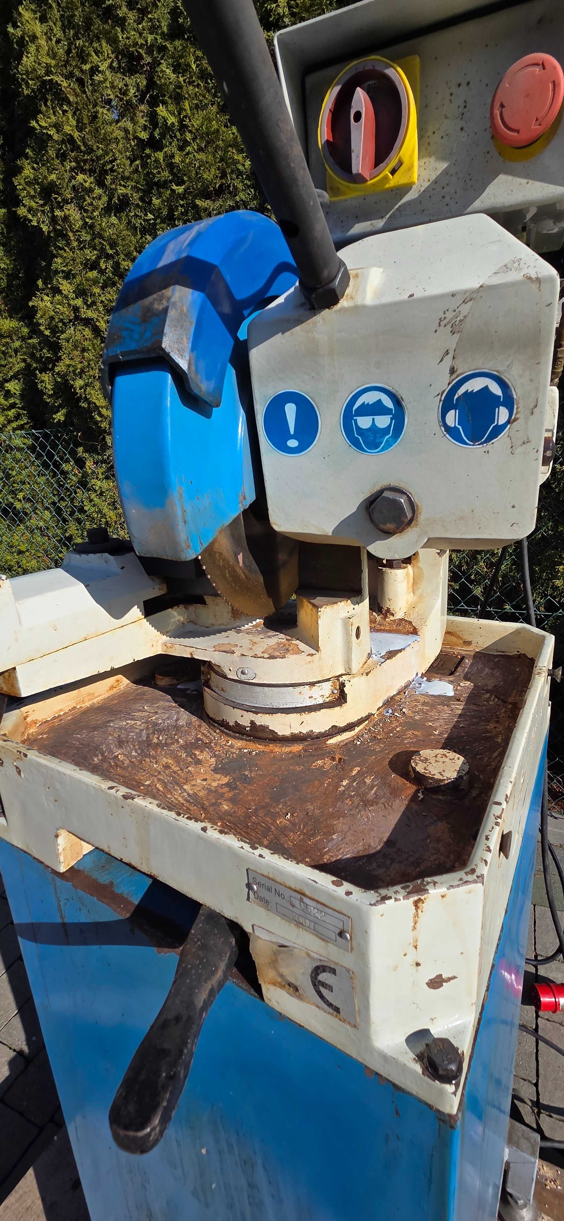 Piła TARCZOWA do metalu na mokro wolnoobrotowa 400V tarcz 250mm