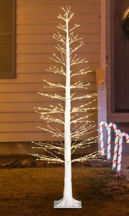 Sztuczna Tanna z Oświetleniem LED, 180 cm