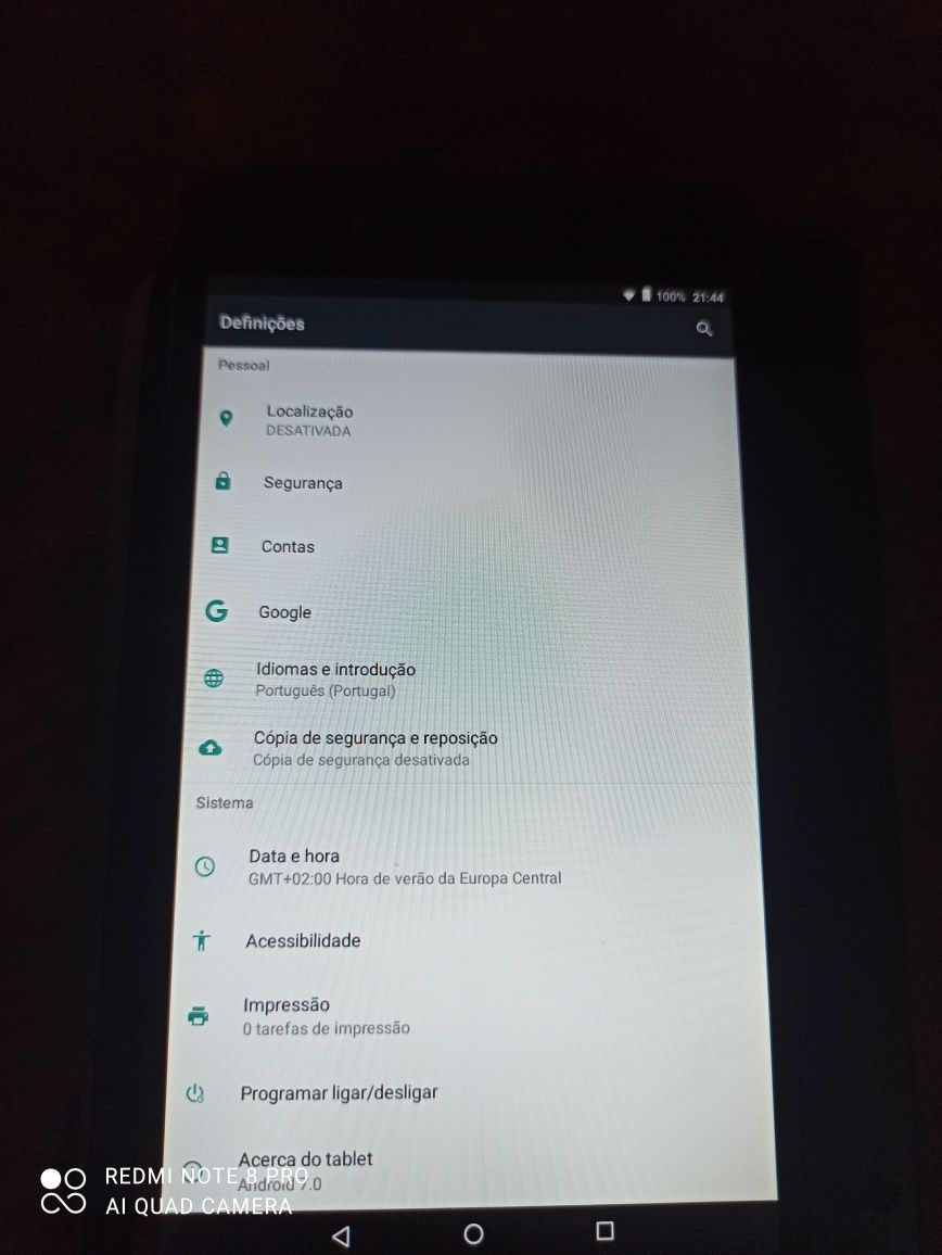 Tablet Lenovo tab 7 essential