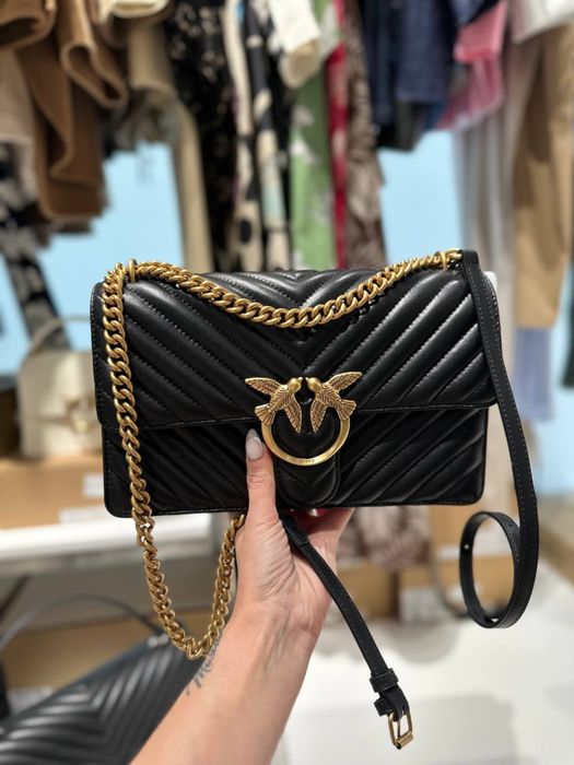 Чёрная пинко медиум италия оригинал