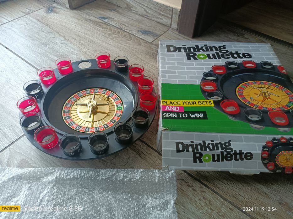 Gra  drinking roulette